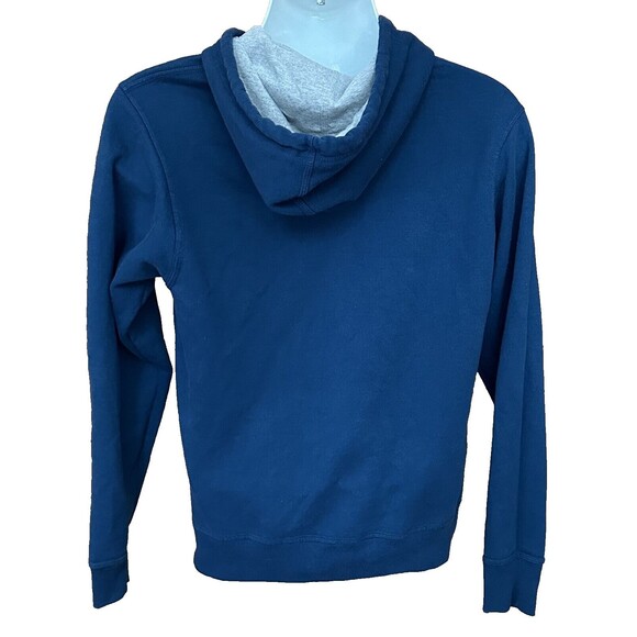 Champion Men's Classic "C"  Logo Pullover Blue Hoodie w/ Pocket Size Small - Picture 2 of 4